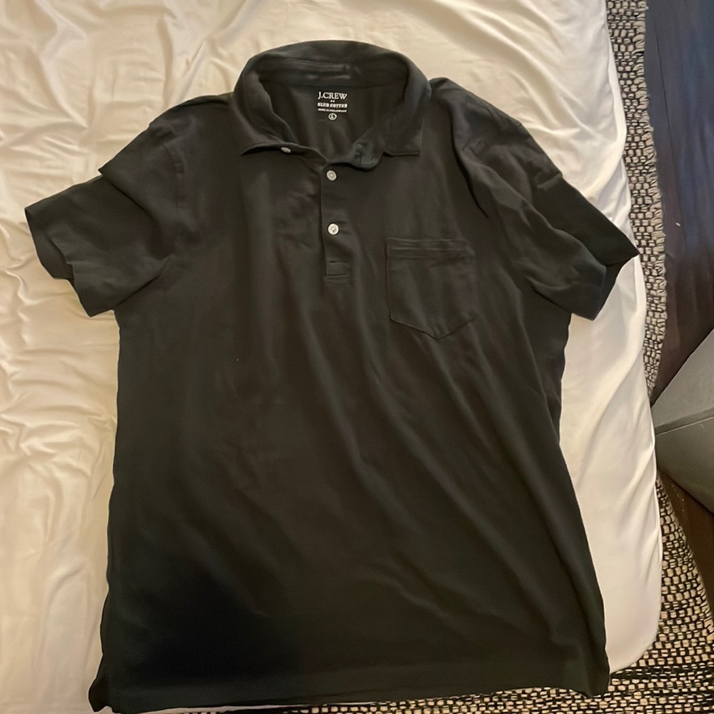 J CREW 1/4 button up